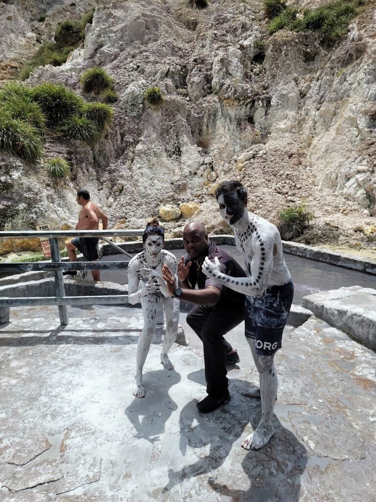 st lucia mud bath